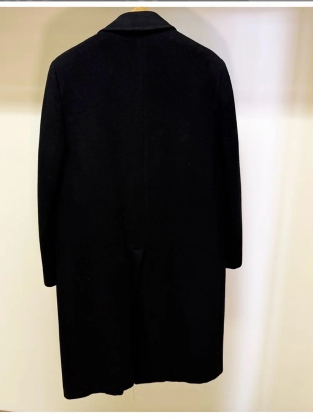 Karamai Men's Black Trench Coat
